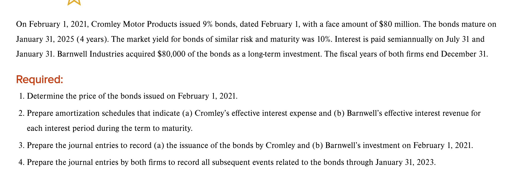  Create Input section, enter data, name cells, calculate "convenience calculations". Determine