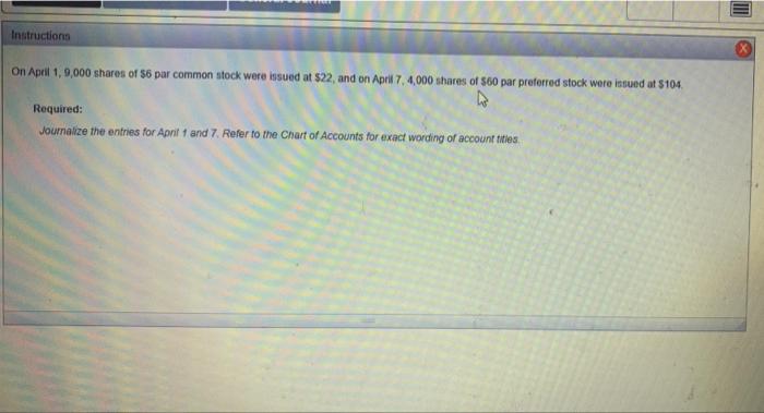 (37) can you please help me answer this. Instructions On April 1,9,000