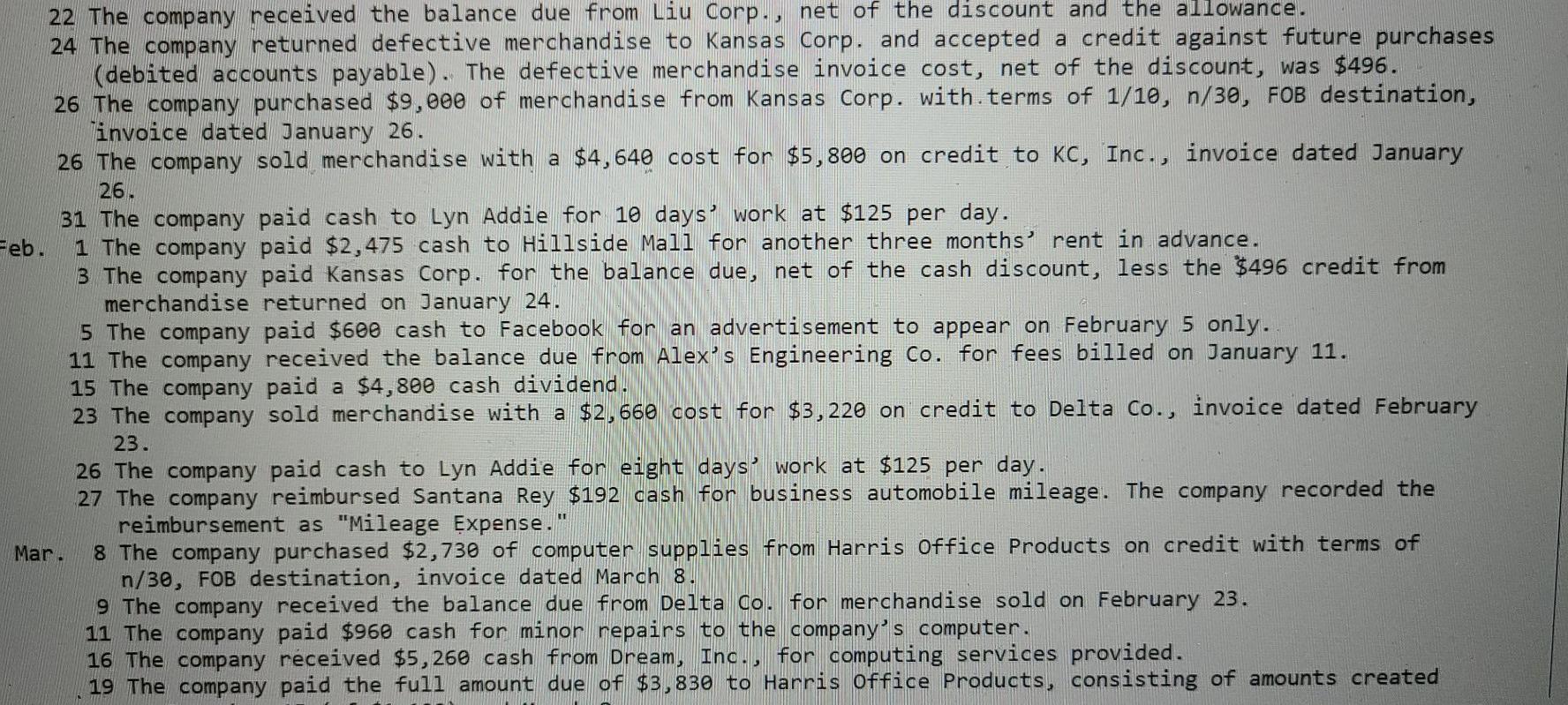 system is modified to set up separate accounts for each customer. The