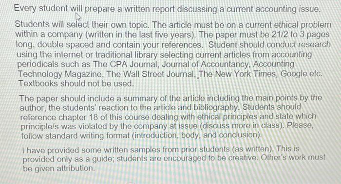 JUST NEED A Report Discussion ajout an article please its due in