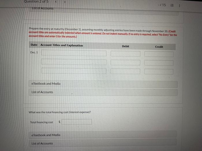entered, Do not indent manuolly Record joumal entries in the order presented