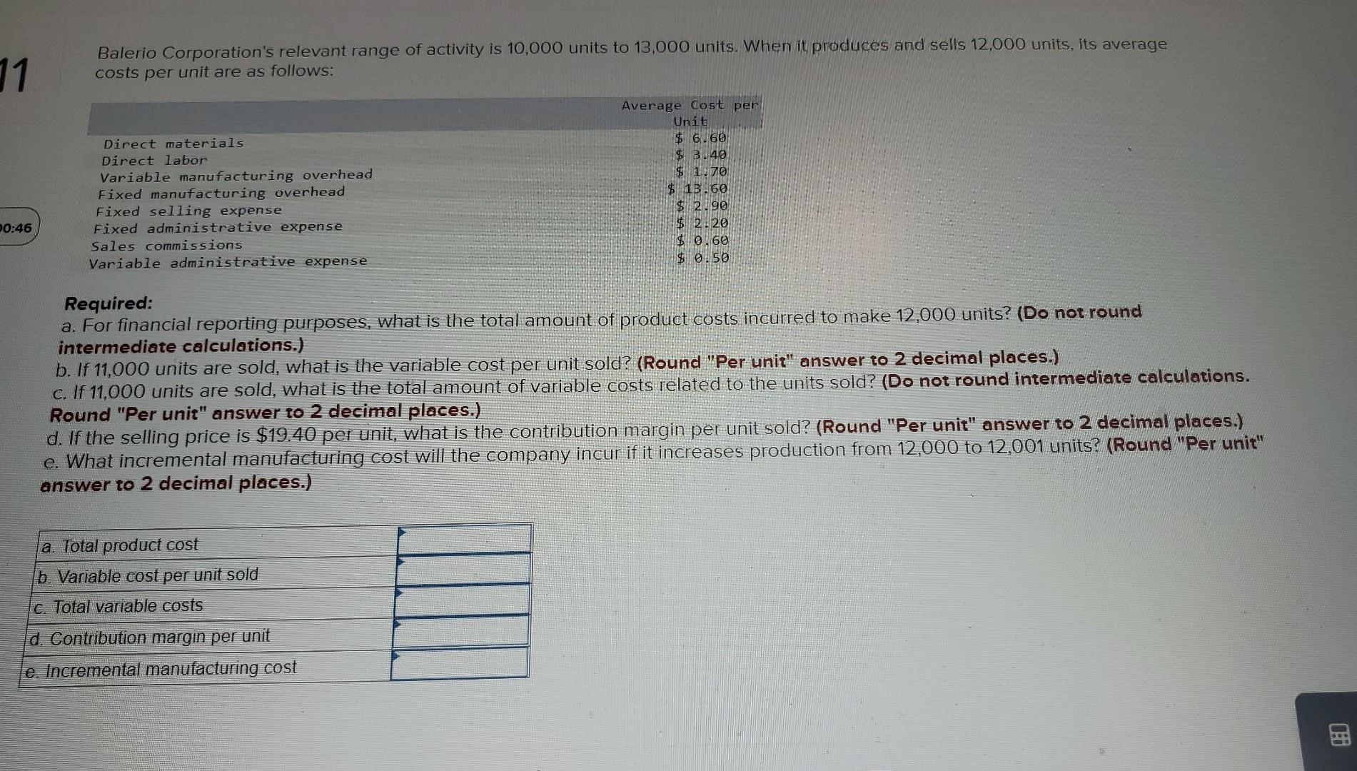 Please help solve the fields at the bottom, thank you Balerio