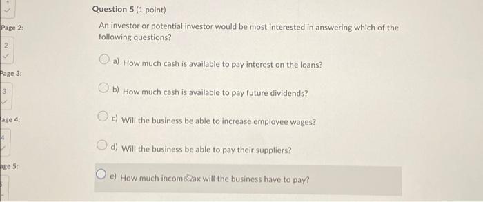  Page 2: 2 ) Page 3: 3 Page 4: age 5: