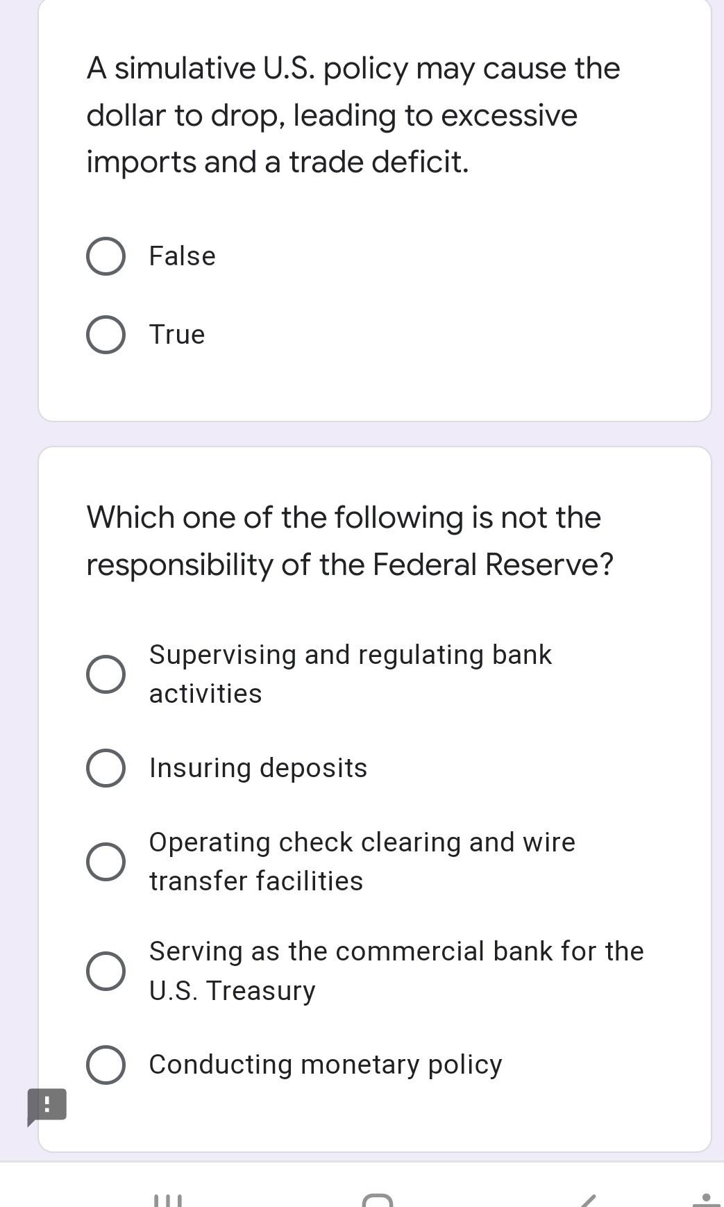  please reply within 10 minutes A simulative U.S. policy may cause