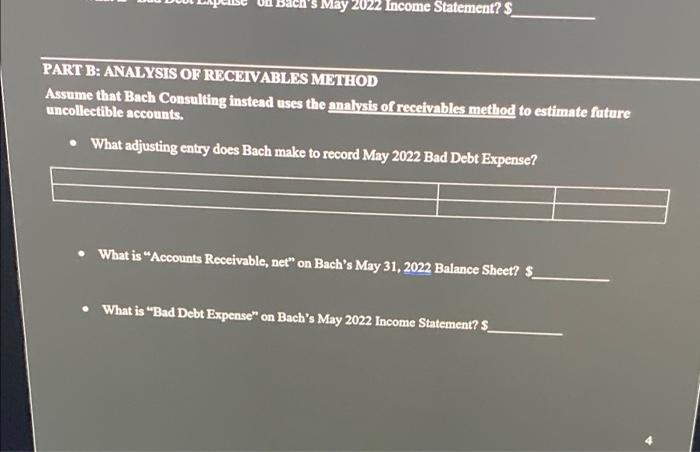 of 5/31/22. Use this information to prepare a bank reconciliation for Vinci,