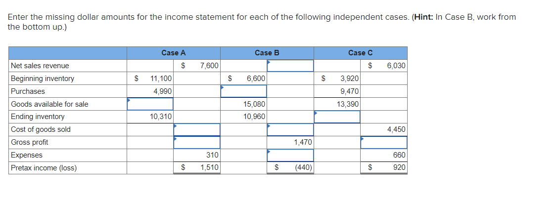 Please provide instructions and solutions in a clear way so I can