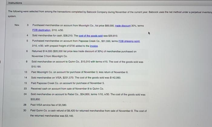 why is this wrong? Instructions The following were selected from among the
