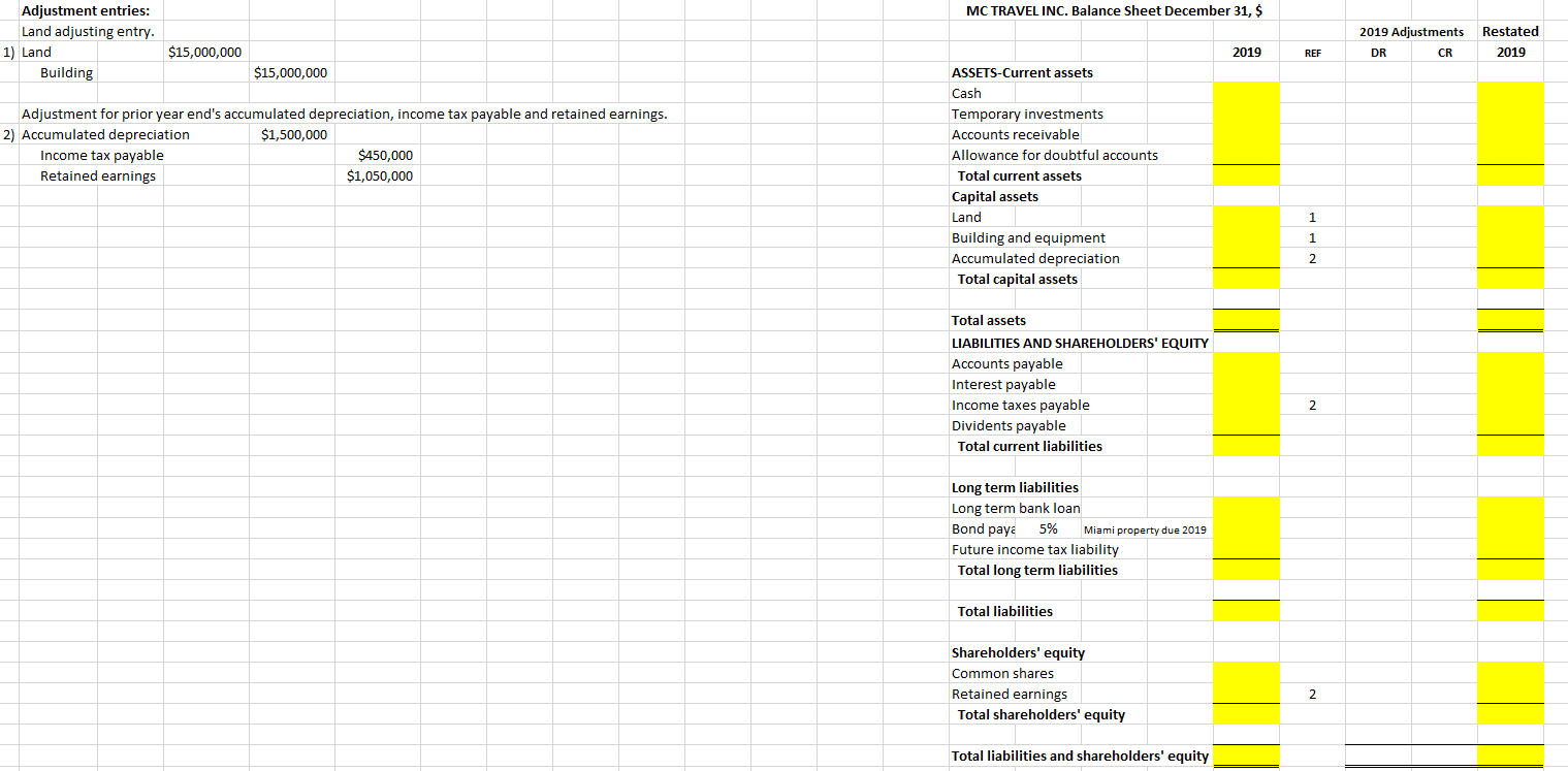 see financial statements on sheet #3) During 2020, you were hired as