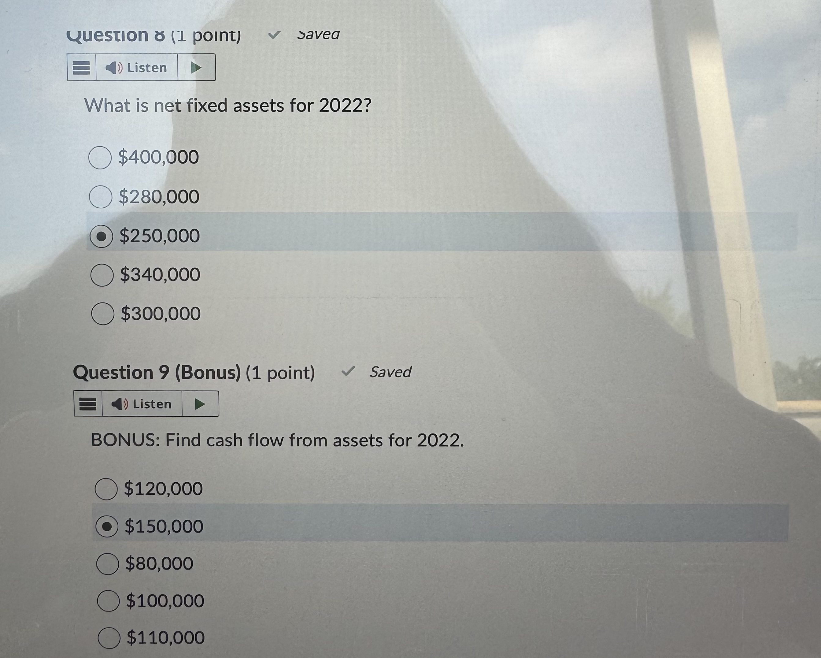  Use the following tables for the next several problems. (Note: these