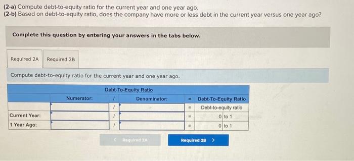 you Required information [The following information applies to the questions displayed below.]