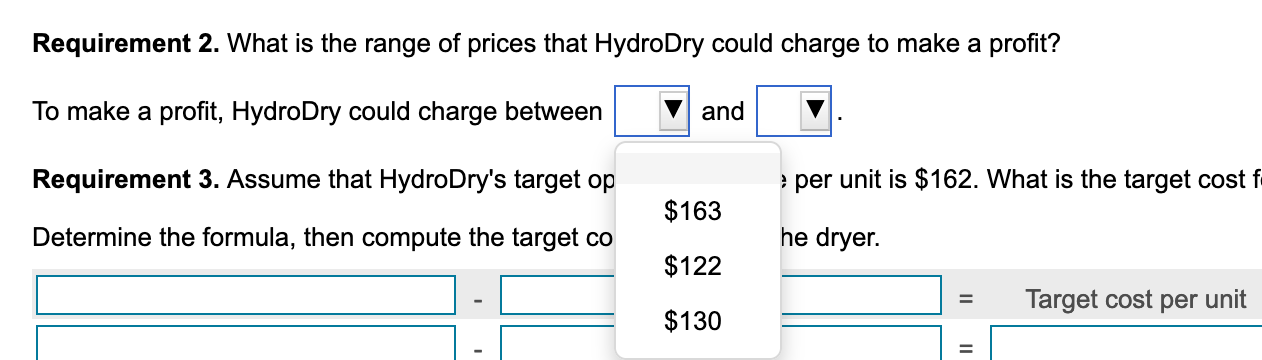 at the manufacturer have collected the following information: (Click the icon to