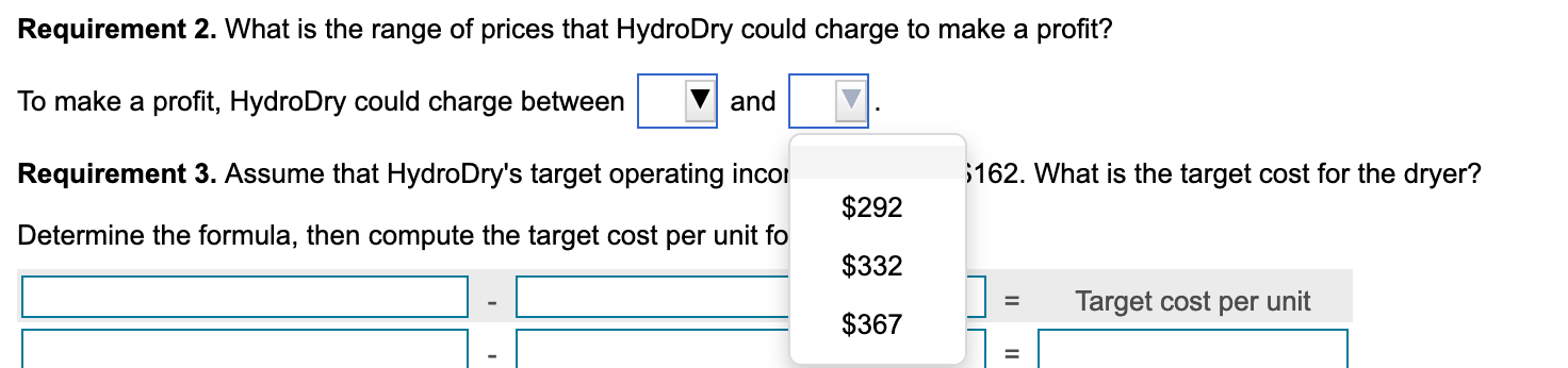 view the categories.) Read the requirements. Requirement 1. What is the estimated