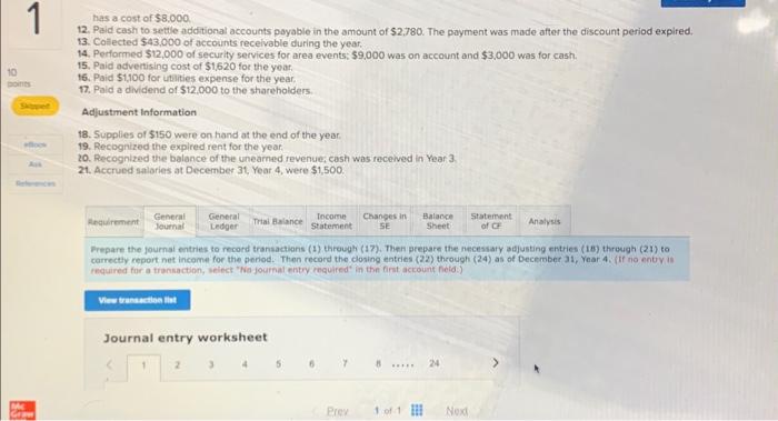 The trial balance of Pacilio Security Services, Incorporated as of January 1,