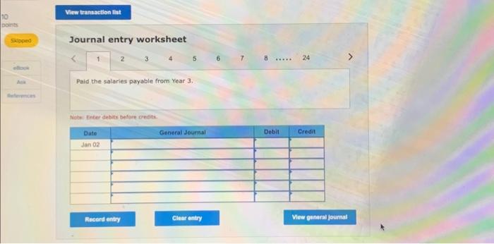 Year 4, had the following normal balances. In Year 4, Pacilio Security