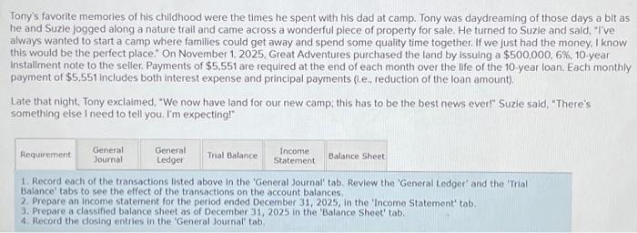  please need help on all transaction list plus closing entries ,