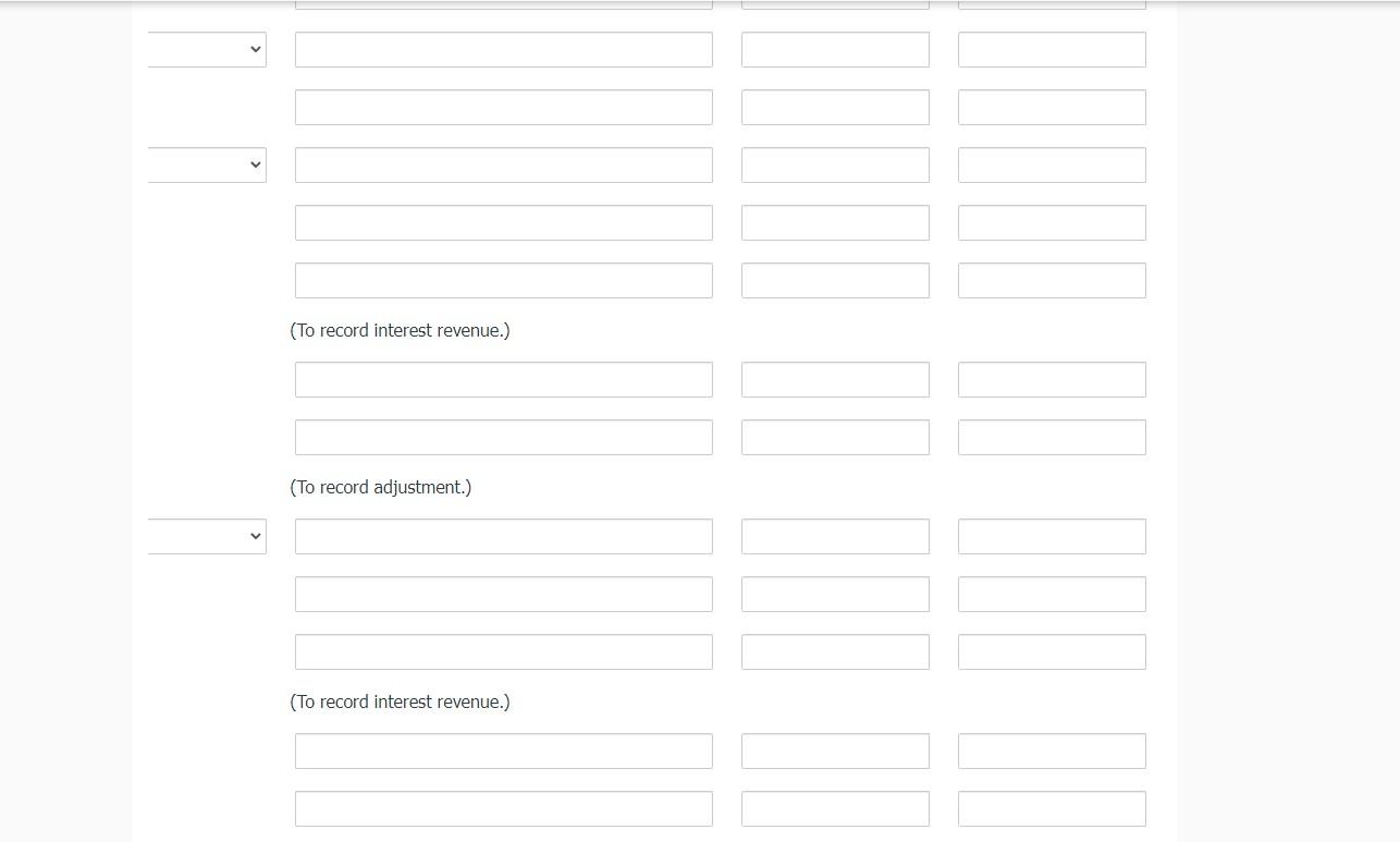 6\% interest rate and a 3\% yield, purchased on December 31,2018 ,