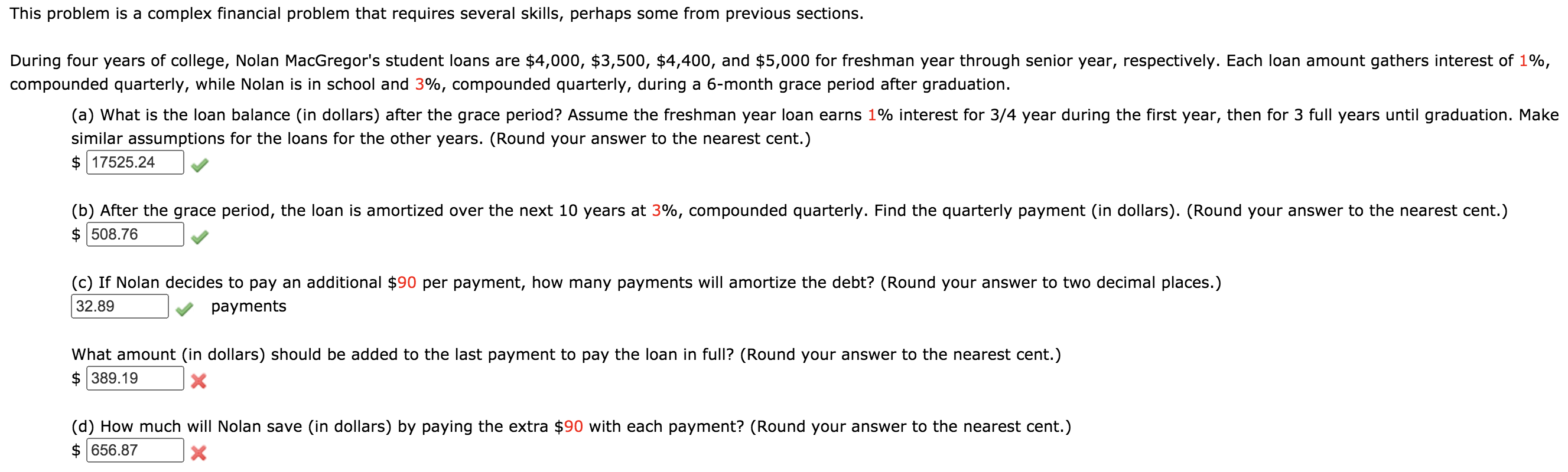  This problem is a complex financial problem that requires several skills,