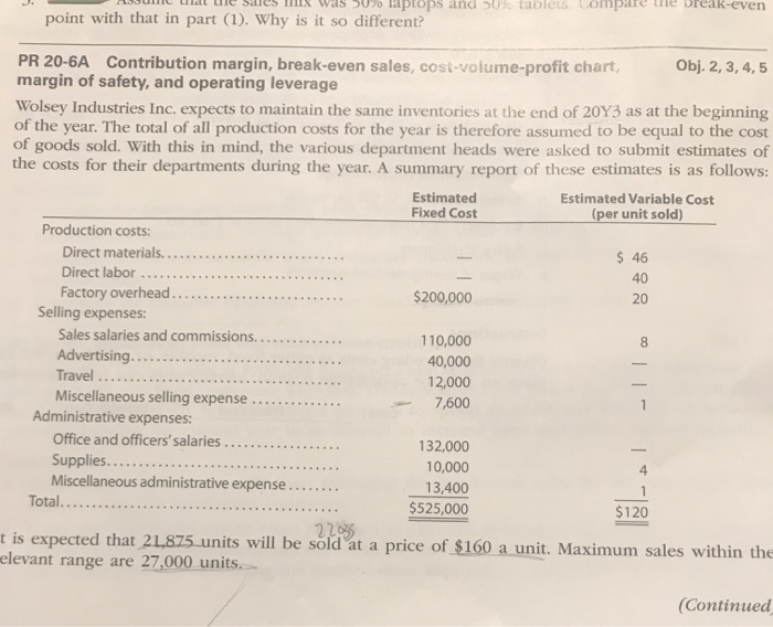 sales (units) in part (1), determine the unit sales of both laptops