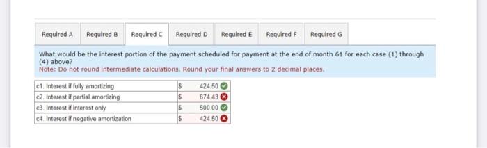rate per annum A mortgage loan in the amount of $100.000 is