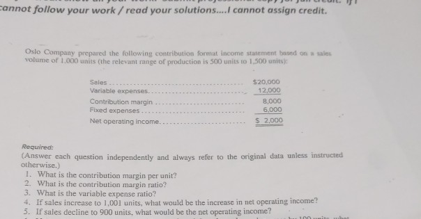 please explain cannot follow your work / read your solutions....I cannot