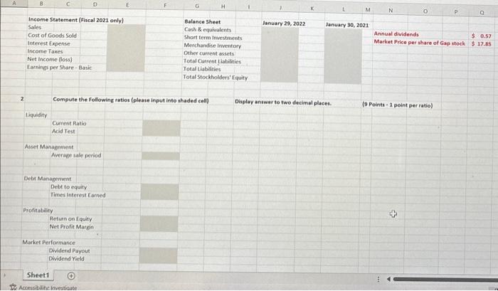 investors and creditors to evaluate companies, and doing so using an excel