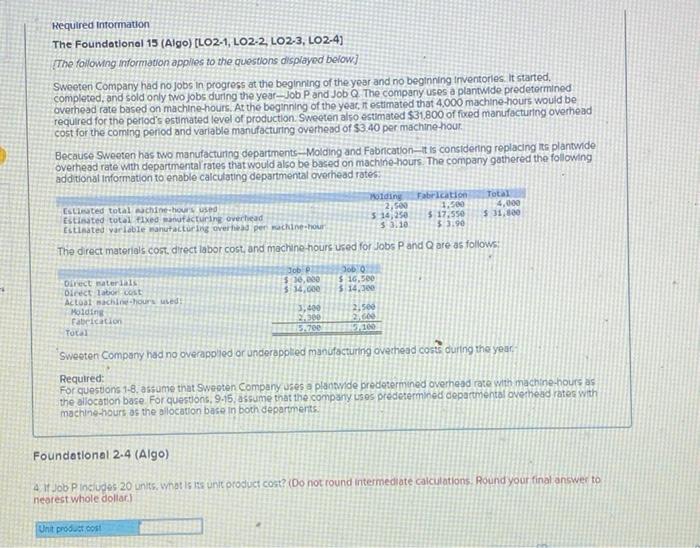 beginning Inventones. It started. completed, and sold only two jobs during the