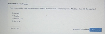  Current Attempt in Progress Nhsa purchayed the copyrights to a plece