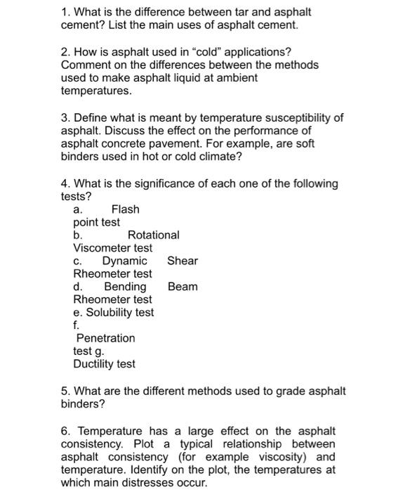 Please do all the problem 1. What is the difference between tar