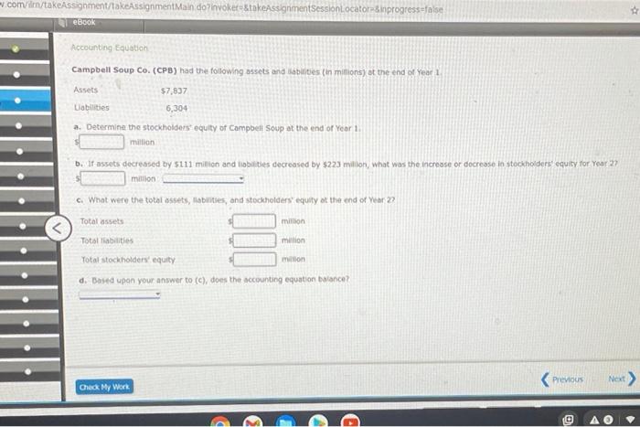  w.com/in/takeAssignment takeAssignmentMan do invoker-Stokeassignmentsessionlocator Sin progress=false eBOOK Accounting Equation Campbell Soup