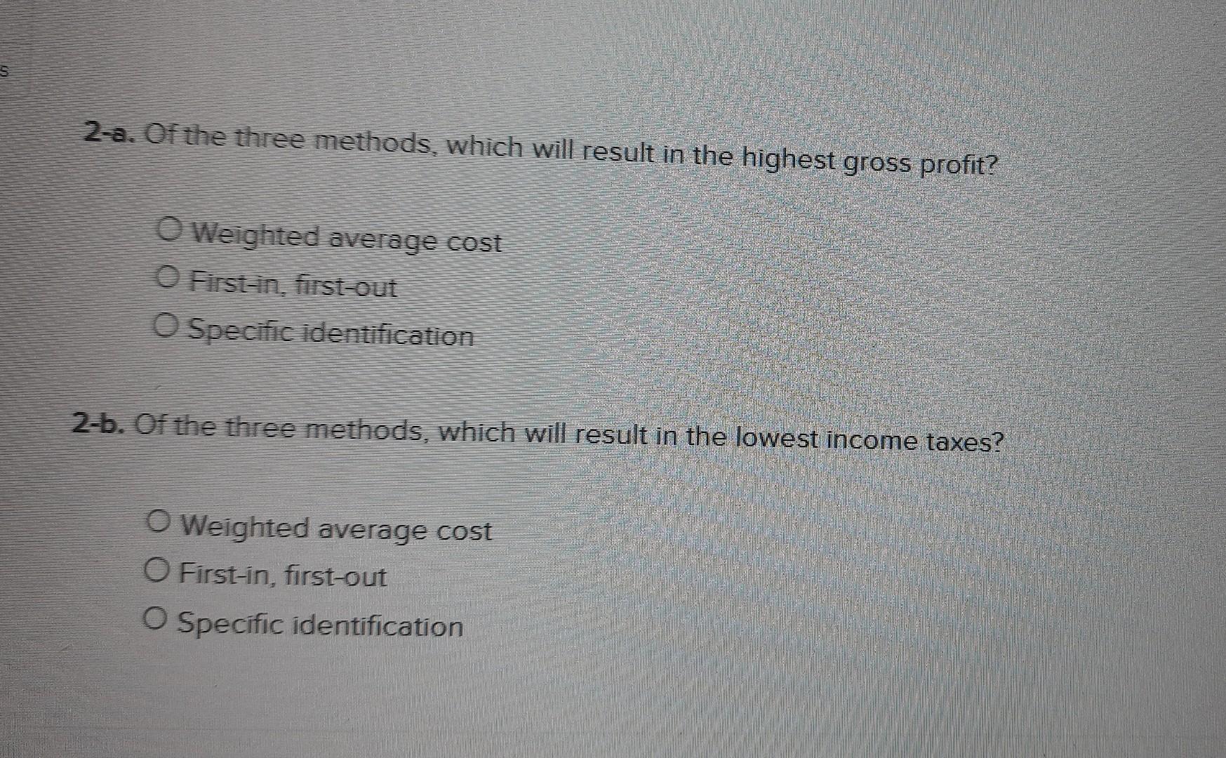 units purchased and sold throughout each accounting period but applies its inventory