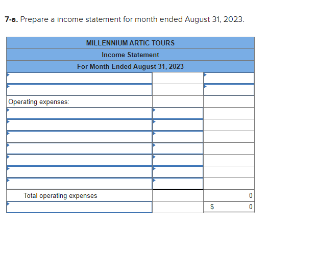 office furniture on account; $4,700. 1 Mark Diamond invested $6,700 cash into