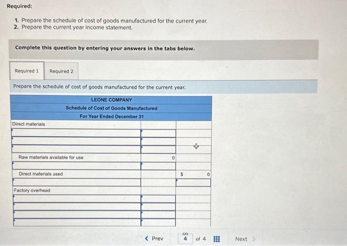 information applies to the questions displayed below.] The following year-end information is