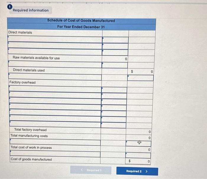 taken from the December 31 adjusted trial balance and other records of