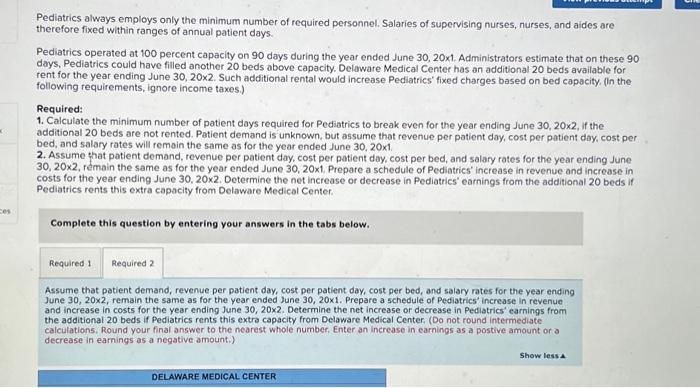 Delaware Medical Center operates a general hospital. The medical center also rents