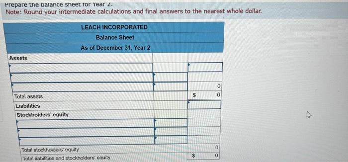 & & \\ \hline & & \\ \hline Net change in cash