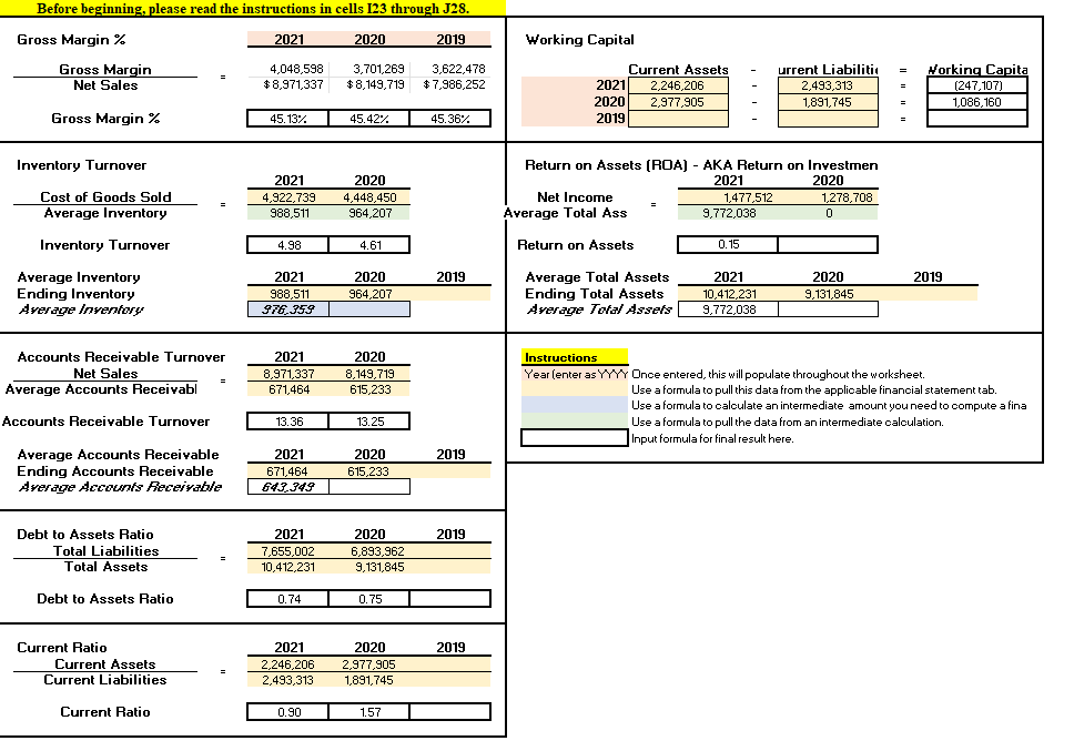 I need help with how to interpret the horizontal, vertical, and ratio