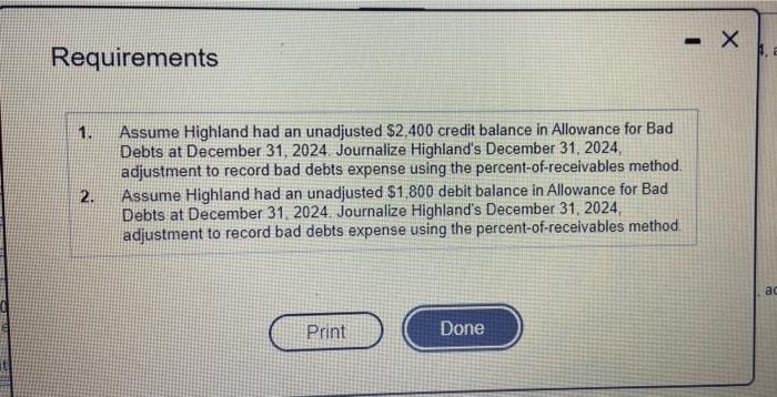 Highland medicale $120.000 cc Holand.100 reces as well as experience that incolectible