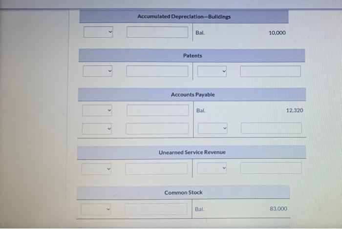 Cash 163000 Accounts Receivable 29 6. Accounts Payable 16320 Cash 16320 29
