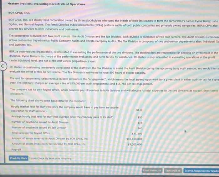 BOR'5 CPA's also provide tax services to both individuals and businesses. The