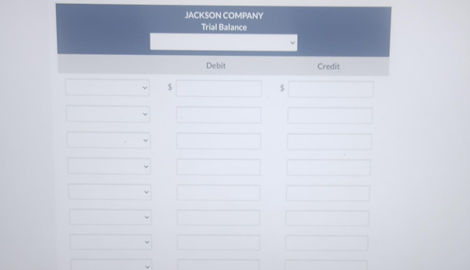 column, and (2) there is a transposition error in the balance of