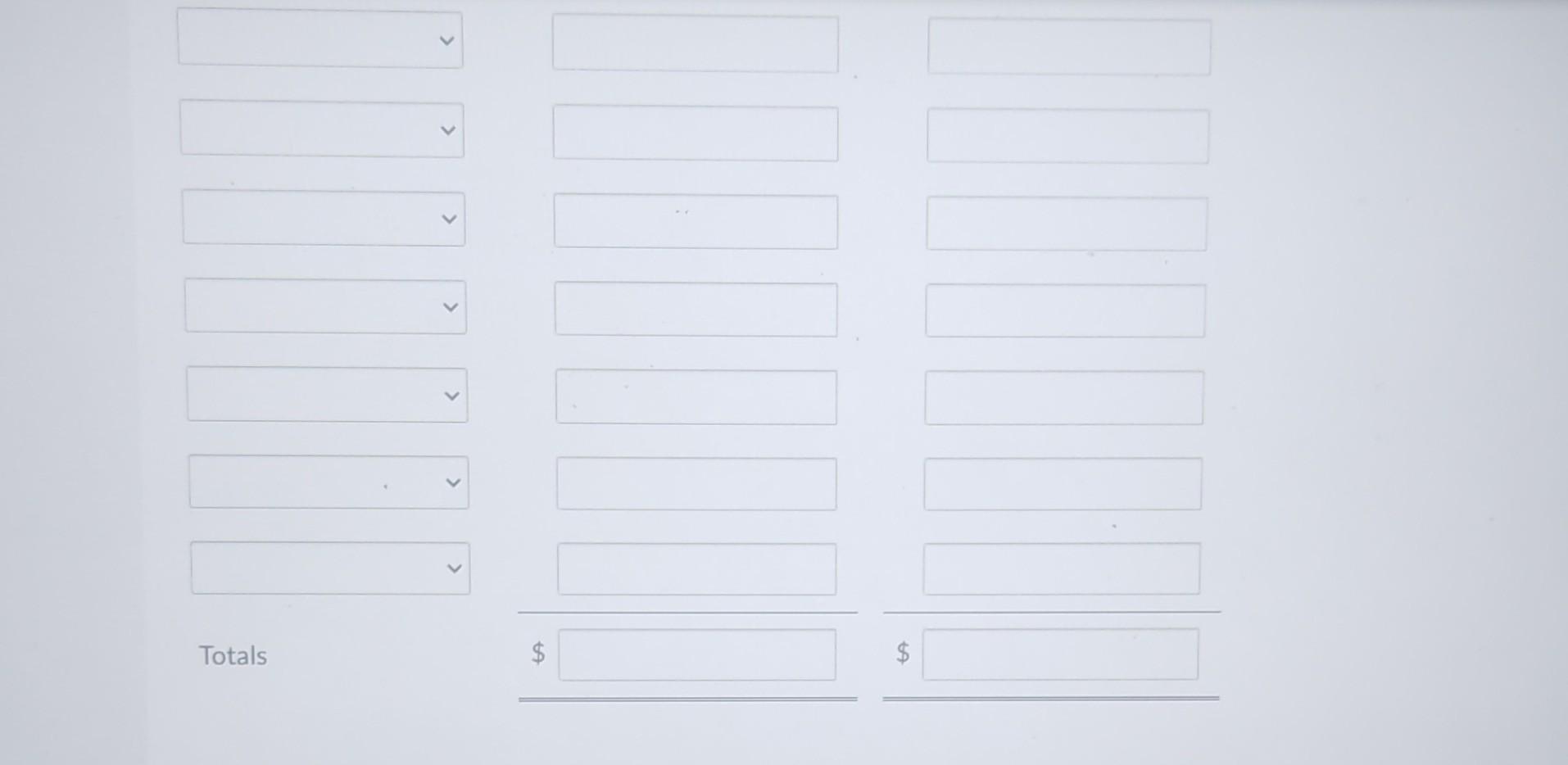 the L. Jackson, Capital account. JACKSONCOMPANY Trial Balance. Debit $ Credit