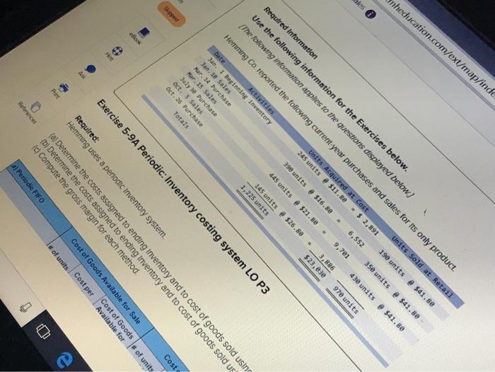 how do i do this one mheducation.com/ext/map/inde Units Sold at Retail Use
