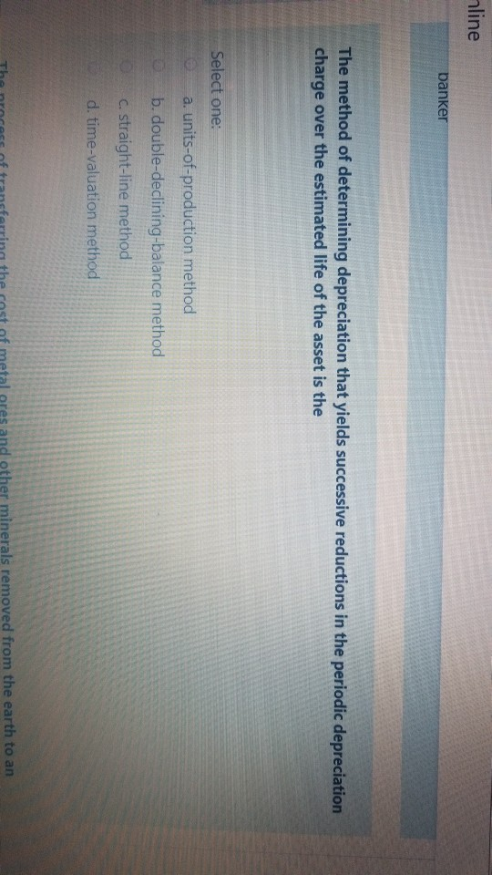 prior to placing the equipment into production d. all of these In