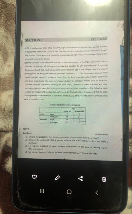 answer please ? what is the probability that a woman who enters