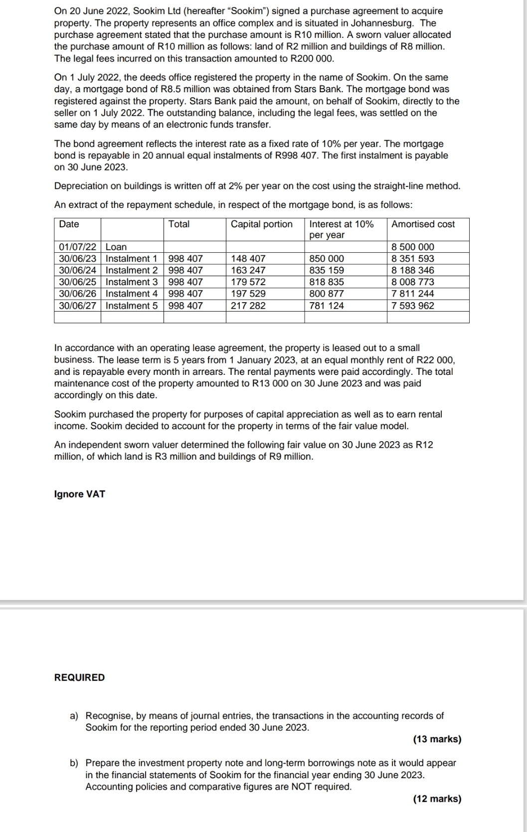  On 20 June 2022, Sookim Ltd (hereafter "Sookim") signed a purchase