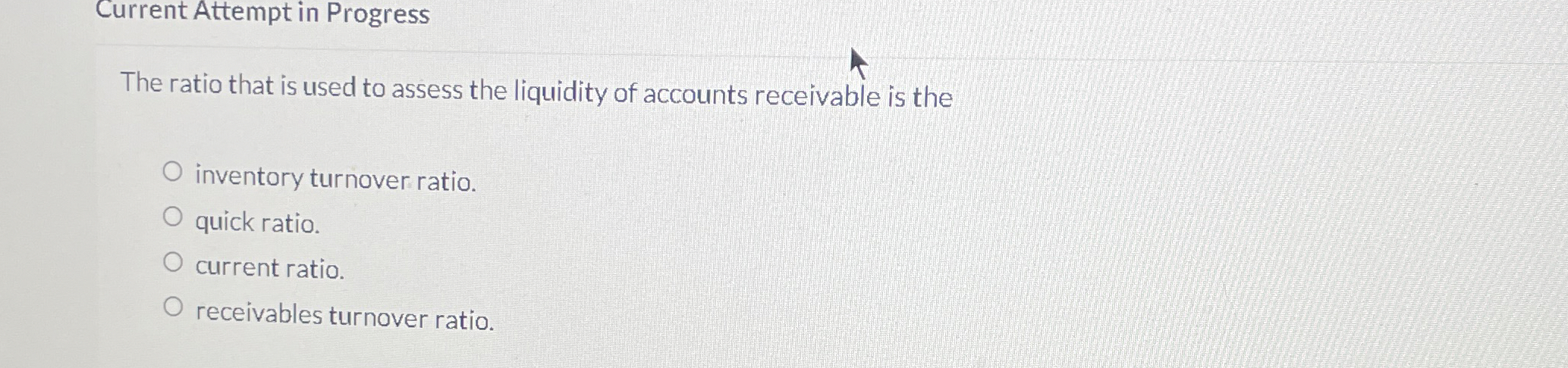  How to solve Current Attempt in Progress The ratio that is