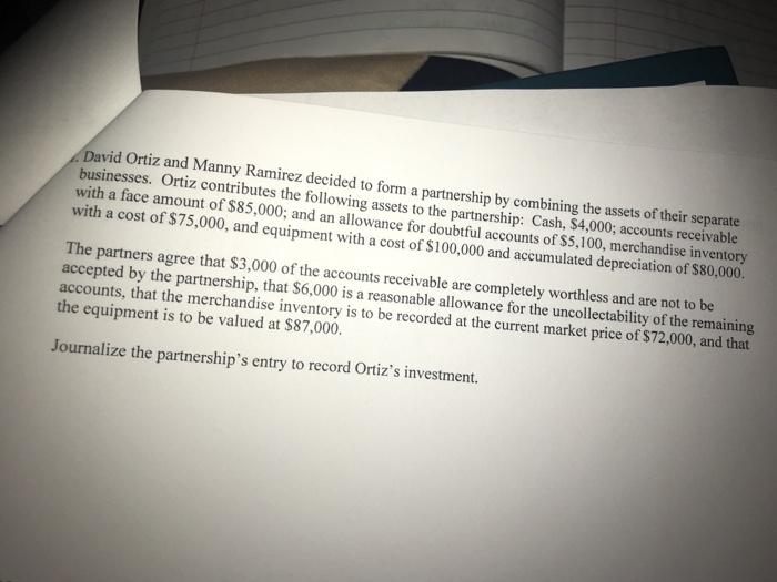 to record: 1) The receipt of the note. b. 2) The receipt