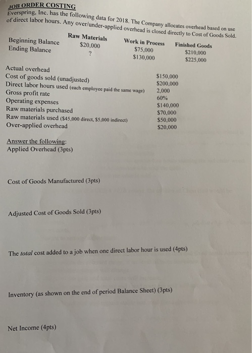 Please add detailed steps for each answer. Not just a given