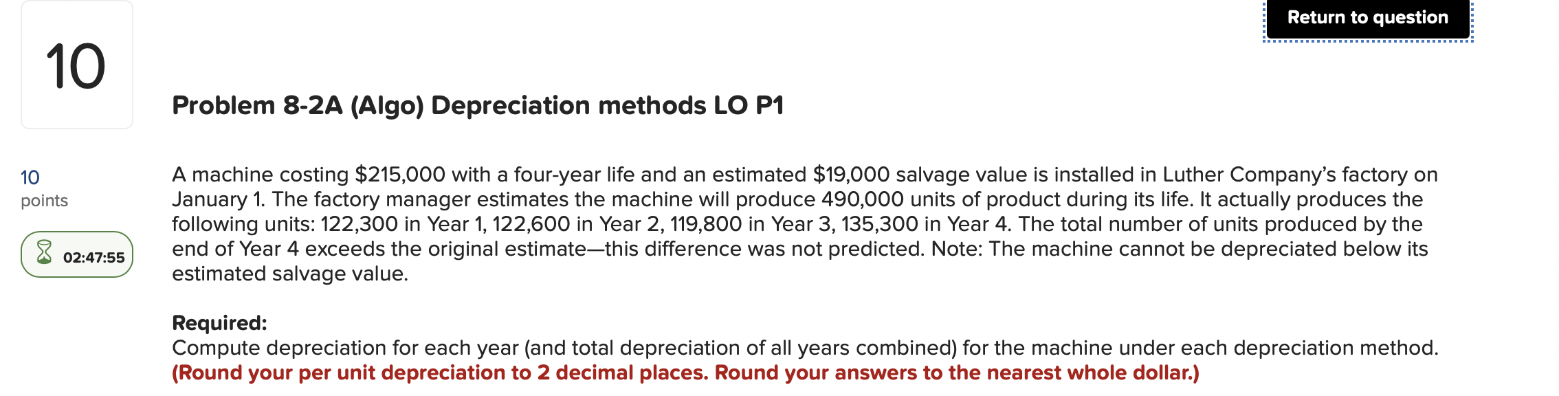 Can you help me complete the two blanks in the units of