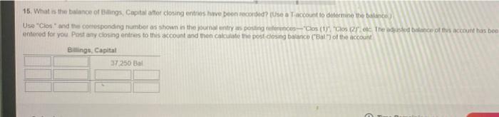 Once Supplies Equipment Accumulated Depreciation --Equipment Accounts Payable Notos Payable (long torm)